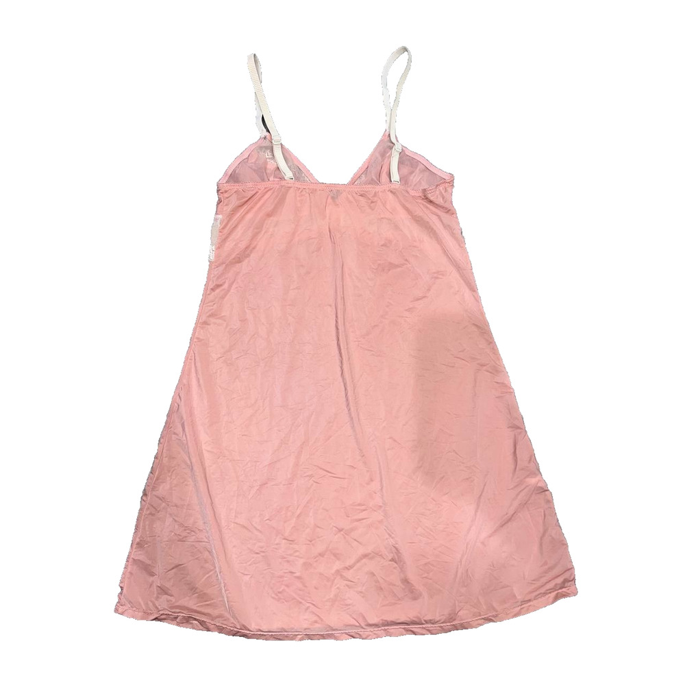 Affinitas Womens Blush Pink Underwire Y2K Nighty dress XS A005492 - Picture 4 of 8